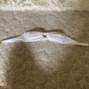 Xhilaration White Bathing Suit Top